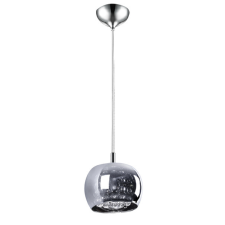 ZUMA CRYSTAL átlátszó króm függesztett lámpa (ZU-P0076-01A) G9 1 izzós IP20 világítás