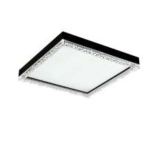ZUMA Regi fekete LED mennyezeti lámpa (ZU-FM2304458S-MB) LED 1 izzós IP20 világítás