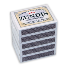  Zündis Classic pipa gyújtó gyufa kén mentes kb. 60 szál öngyújtó