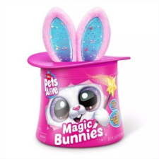 Zuru : Pets Alive Magic Bunnies Varázsnyuszi kalapban, 1. széria, 33 cm - többféle plüssfigura