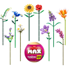 Zuru Toys Zuru Max Prémium Virág kollekció 243 darabos Építőjáték készlet (83184GQ1) kreatív és készségfejlesztő