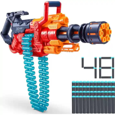 Zuru X-Shot Crusher játék szivacslövő golyószóró gépfegyver 48db lövedékkel katonásdi