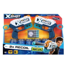 Zuru X-Shot: Dupla Recoil szivacslövő fegyver szett katonásdi