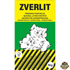 Zverlit macskaalom bentonit 3-4 mm zöld 6kg macskaalom