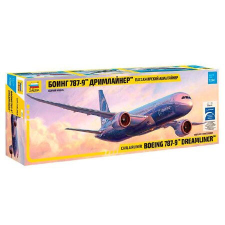  Zvezda Boeing 787-9 Dreamliner - Long fuselage  1:144 makett repülő (7021) makett