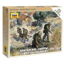  Zvezda British Engineers 1:72 (6219) makett