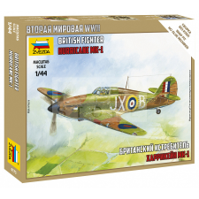 Zvezda British Fighter &#039;Hurricane Mk-1&#039; makett 1:144 (6173Z) makett