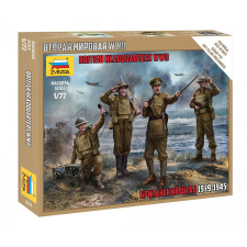  Zvezda British Headquarter WWII  makett figura 1:72 (6174) makett