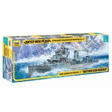 Zvezda German Destroyer Z-17 Diether v.Roeder makett 1:350 (9043Z) makett