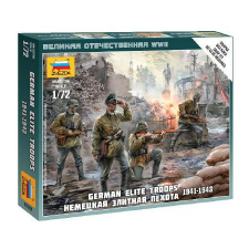  Zvezda German Elite Troops /1939-43/  makett figura 1:72 (6180) makett