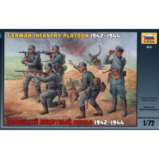  Zvezda German Infantry WWII 1/72 (8078) makett