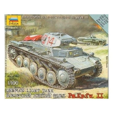  Zvezda German Panzer II 1:100 (6102) makett