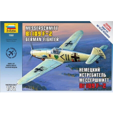  Zvezda Messerschmitt B-109 F2  1:72 makett repülő (7302) makett