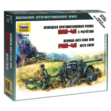  Zvezda Pak-40 Military small set 1:72 (6257) makett