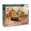  Zvezda Panzer III Flamethrower Tank 1:100 (6162)