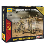 Zvezda Soviet Infantry makett 1:72 (7404Z)
