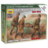  Zvezda Soviet Medical Personnel 41-42 1:72 (6152)