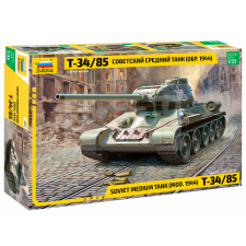 Zvezda Soviet Medium Tank T-34/85 makett 1:35 (3687Z) makett