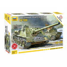 Zvezda Soviet Self-propelled Gun SU-100 makett 1:72 (5044Z) makett