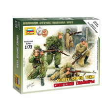  Zvezda Soviet Snipers  makett figura 1:72 (6193) makett