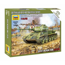 Zvezda Soviet Tank T-34/85 Military small sets makett 1:100 (6160Z) makett