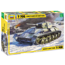  Zvezda Soviet tank T-70  1:35 makett harcjármű (3631) makett