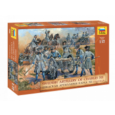 Zvezda Swedish Artillery Charles XII makett 1:72 (8066Z) makett