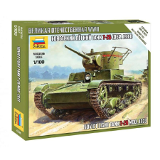  Zvezda T-26 mod.1933 1:100 makett harcjármű (6246) makett
