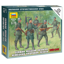 Zvezda Wargames (II. Világháború) figurák 6178 - Német rendes gyalogság 1939-43 (1:72) makett