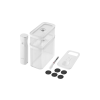 zwilling Fresh&amp;Save CUBE Műanyag ételtároló készlet vákuumszivattyúval (5 db)