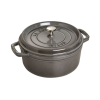 zwilling Staub La Cocotte 26cm Sütőedény kerek - Grafitszürke (40509-312-0)