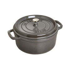 zwilling Staub La Cocotte 26cm Sütőedény kerek - Grafitszürke (40509-312-0) konyhai eszköz