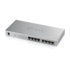 ZyXEL GS1008 POE+ Switch Silver hub és switch