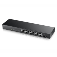 ZyXEL GS1900-24v2 24port GbE LAN smart menedzselhető switch (GS1900-24-EU0102F) (GS1900-24-EU0102F) hub és switch