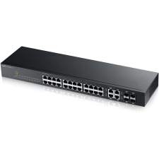 ZyXEL GS1920-24V2 28port GbE LAN L2 menedzselhető switch (GS1920-24V2-EU0101F) hub és switch