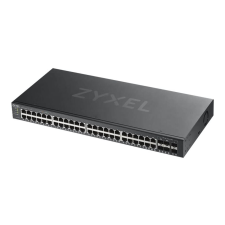 ZyXEL GS1920-48V2-EU0101F Smart Gigabit Switch Fekete + STANDALONE VAGY NEBULAFLEX CLOUD hub és switch