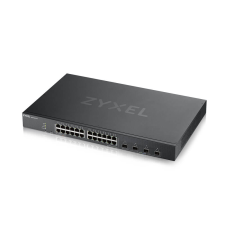 ZyXEL XGS1930-28 Gigabit Smart Switch Fekete + STANDALONE OR NEBULAFLEX CLOUD hub és switch