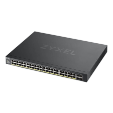 ZyXEL XGS1930-52 Gigabit Smart Switch Fekete + STANDALONE OR NEBULAFLEX CLOUD hub és switch