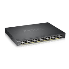 ZyXEL XGS1930-52HP 48port GbE LAN PoE (375W) 4port 10GbE SFP+ L2+ menedzselhető switch hub és switch